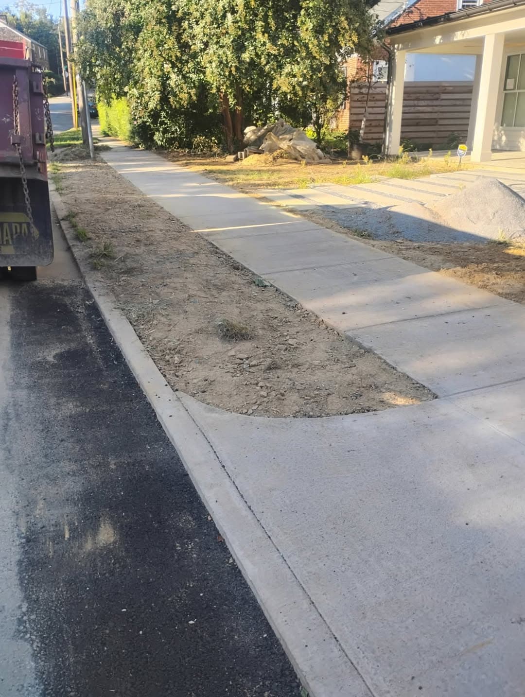 Concrete and foundation demolition work in Fluvanna County, Virginia