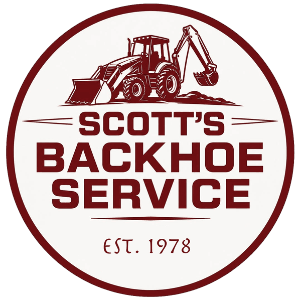 Scott's Backhoe Service logo